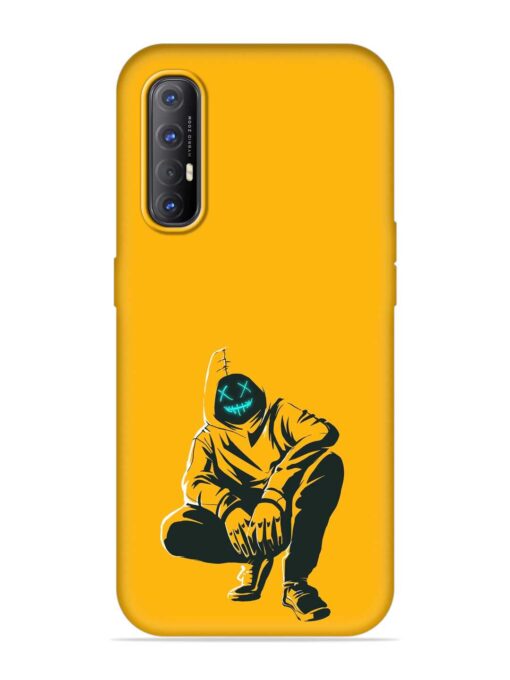 Xo Xo Swag Embossed Soft Silicone Case for Oppo Reno 3 Pro