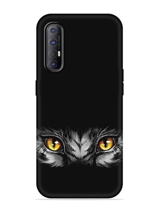 Scary Eye Embossed Soft Silicone Case for Oppo Reno 3 Pro Zapvi