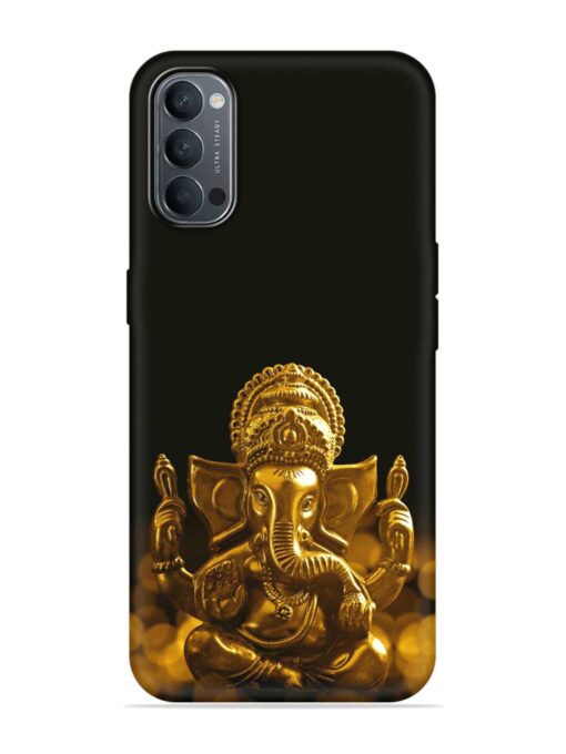 Lord Ganesha Indian Festival Embossed Soft Silicone Case for Oppo Reno 4