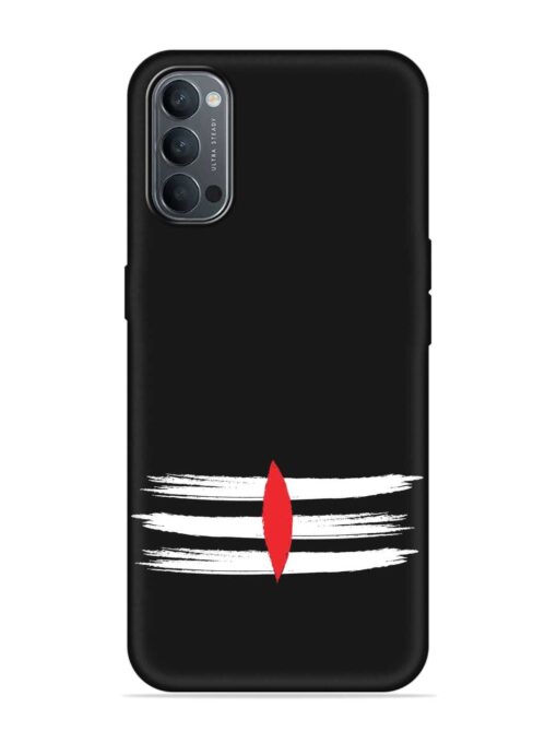 Mahadev Tilak Vector Embossed Soft Silicone Case for Oppo Reno 4 Zapvi