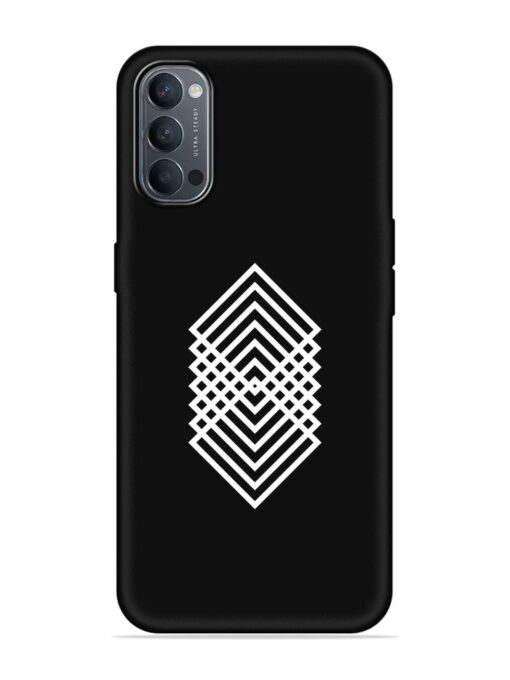 Faay Art Embossed Soft Silicone Case for Oppo Reno 4