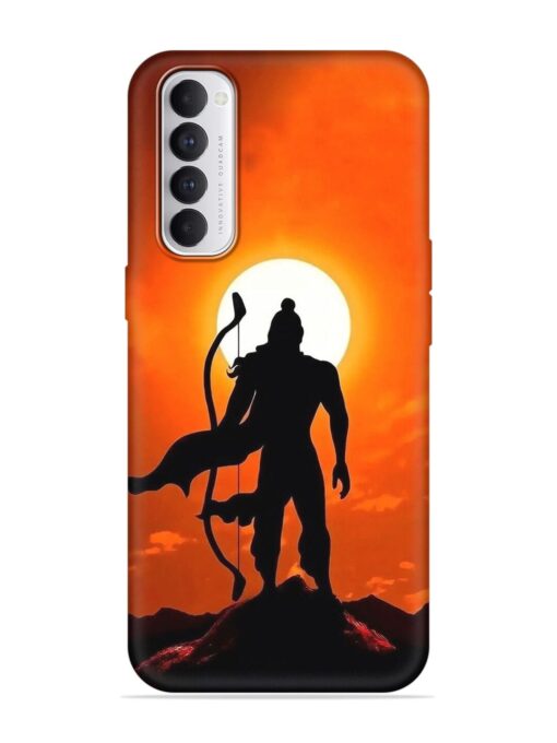 Shree Ram Embossed Soft Silicone Case for Oppo Reno 4 Pro Zapvi