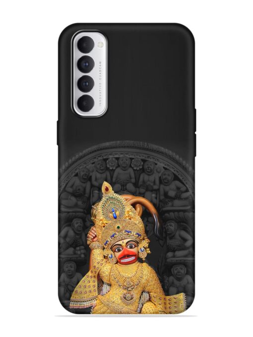 Indian Gold Hanuman Embossed Soft Silicone Case for Oppo Reno 4 Pro