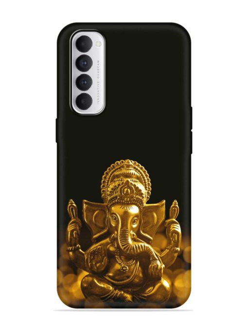 Lord Ganesha Indian Festival Embossed Soft Silicone Case for Oppo Reno 4 Pro