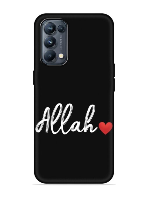 Allah Embossed Soft Silicone Case for Oppo Reno 5 Pro (5G) Zapvi