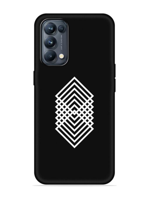 Faay Art Embossed Soft Silicone Case for Oppo Reno 5 Pro (5G)