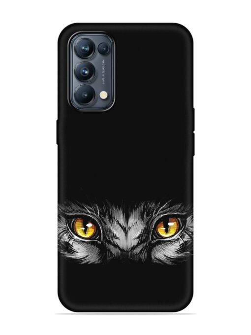 Scary Eye Embossed Soft Silicone Case for Oppo Reno 5 Pro (5G) Zapvi