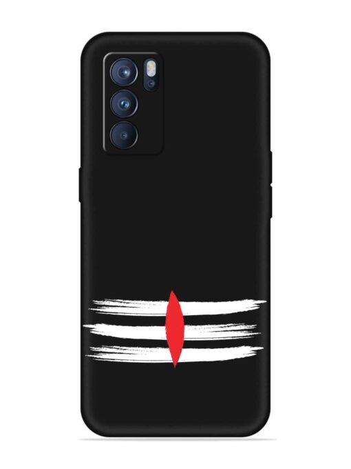 Mahadev Tilak Vector Embossed Soft Silicone Case for Oppo Reno 6 Pro (5G)