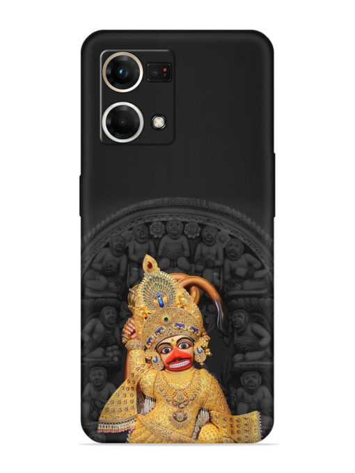 Indian Gold Hanuman Embossed Soft Silicone Case for Oppo Reno 7 (4G) Zapvi