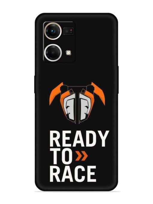 Ready To Race Embossed Soft Silicone Case for Oppo Reno 7 (4G) Zapvi