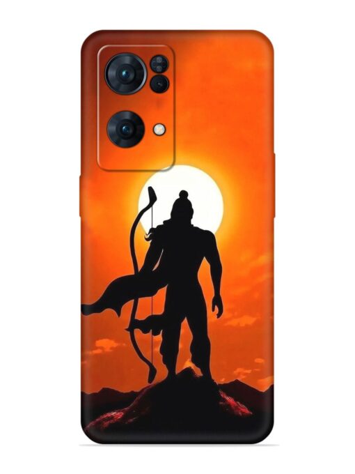 Shree Ram Embossed Soft Silicone Case for Oppo Reno 7 Pro (5G)