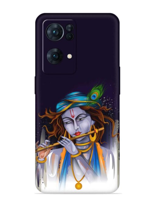 Easy Edit Vector Embossed Soft Silicone Case for Oppo Reno 7 Pro (5G)