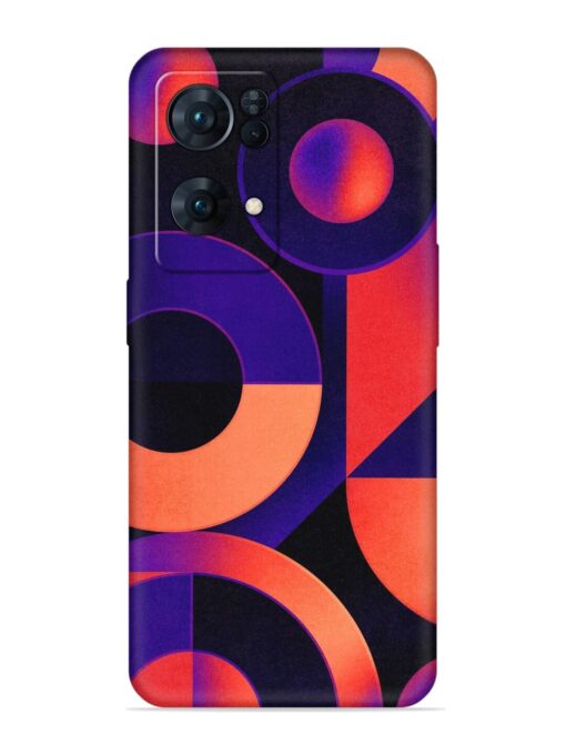 Bauhaus Embossed Soft Silicone Case for Oppo Reno 7 Pro (5G) Zapvi