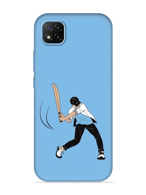 Cricket Gully Boy Embossed Soft Silicone Case for Poco C3 Zapvi