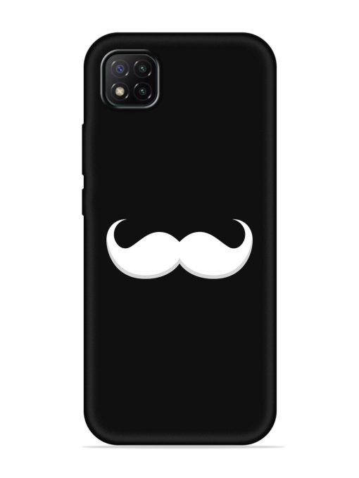 Mustache Vector Embossed Soft Silicone Case for Poco C3 Zapvi