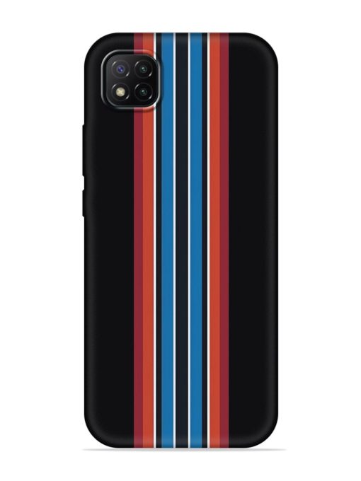 Vertical Strips Embossed Soft Silicone Case for Poco C3