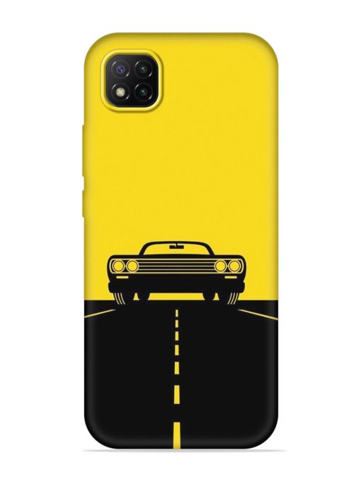 Classic Car Embossed Soft Silicone Case for Poco C3 Zapvi