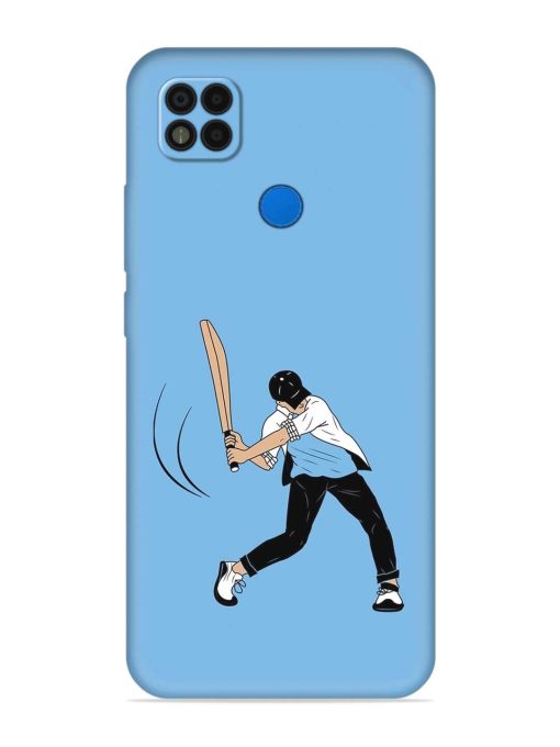 Cricket Gully Boy Embossed Soft Silicone Case for Poco C31 Zapvi