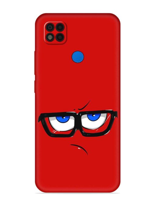 Rad Angry Face Embossed Soft Silicone Case for Poco C31 Zapvi