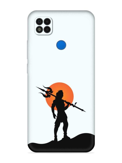 Lord Mahadev Trendy Embossed Soft Silicone Case for Poco C31 Zapvi