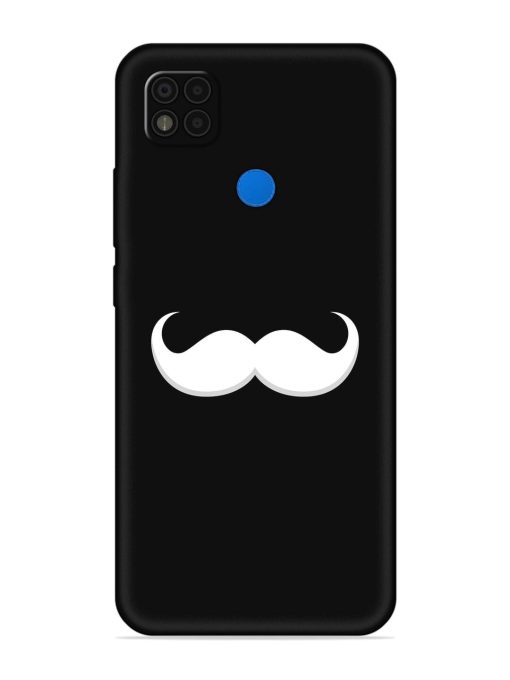 Mustache Vector Embossed Soft Silicone Case for Poco C31