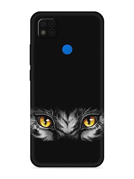 Scary Eye Embossed Soft Silicone Case for Poco C31