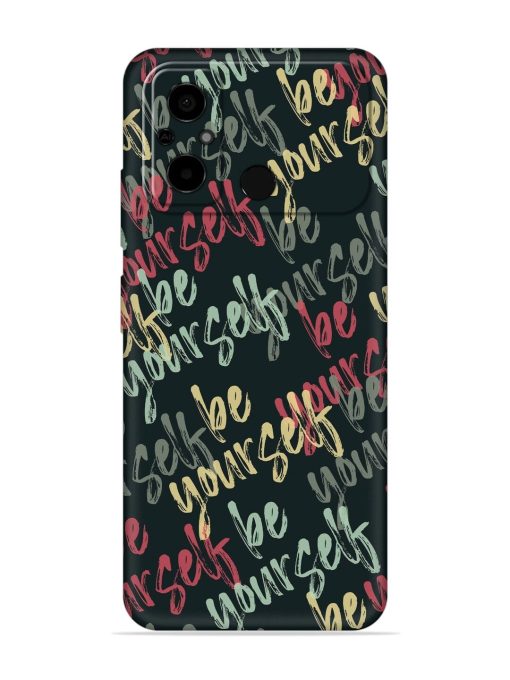 Yourself Seamless Embossed Soft Silicone Case for Poco C55