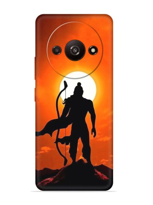 Shree Ram Embossed Soft Silicone Case for Poco C61 Zapvi