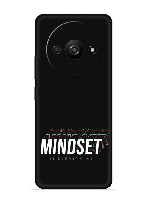 Mindset Everything Slogan Embossed Soft Silicone Case for Poco C61