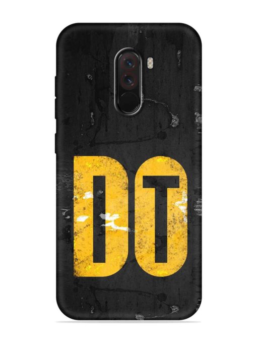 Do It Embossed Soft Silicone Case for Poco F1 Zapvi