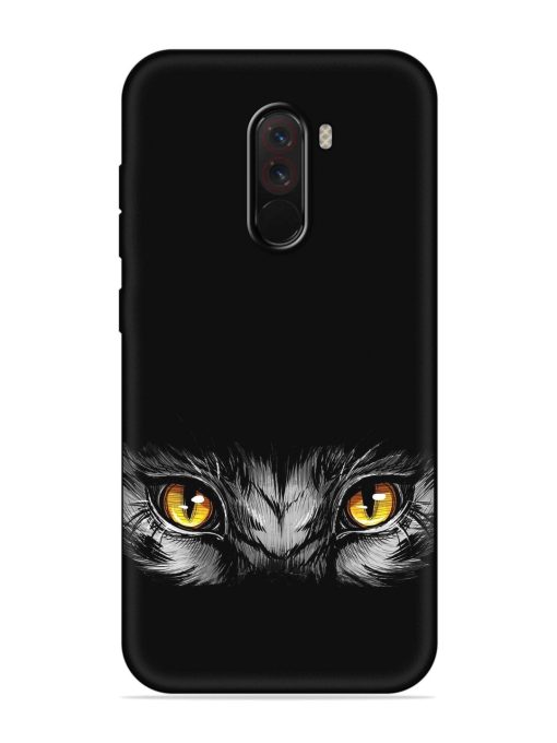 Scary Eye Embossed Soft Silicone Case for Poco F1