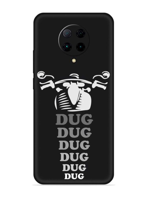 Dug Dug Dug Embossed Soft Silicone Case for Poco F2 Pro Zapvi