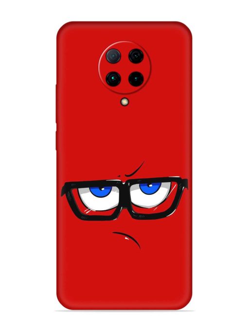 Rad Angry Face Embossed Soft Silicone Case for Poco F2 Pro Zapvi