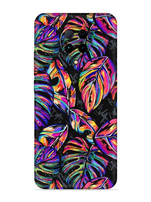 Tropical Seamless Vector Embossed Soft Silicone Case for Poco F2 Pro Zapvi