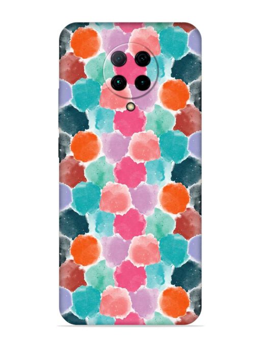 Colorful Seamless Pattern Embossed Soft Silicone Case for Poco F2 Pro Zapvi