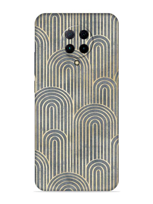 Art Deco Style Embossed Soft Silicone Case for Poco F2 Pro