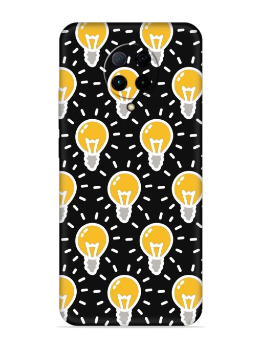 Light Bulb Seamless Embossed Soft Silicone Case for Poco F2 Pro