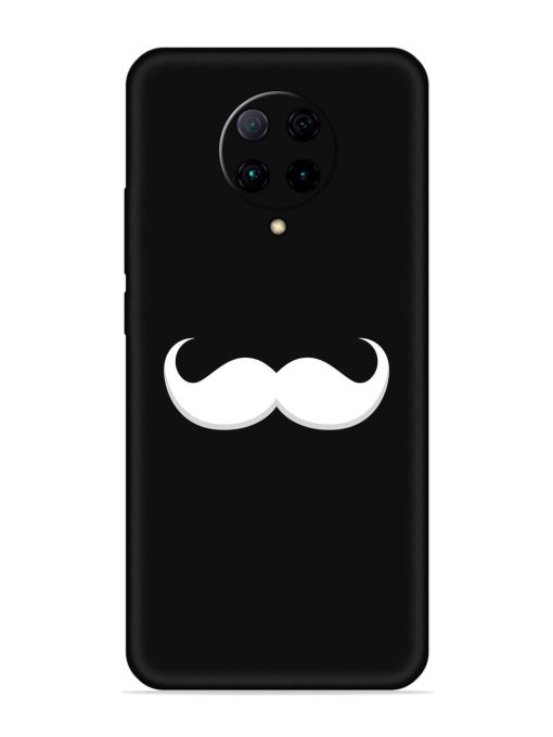 Mustache Vector Embossed Soft Silicone Case for Poco F2 Pro Zapvi