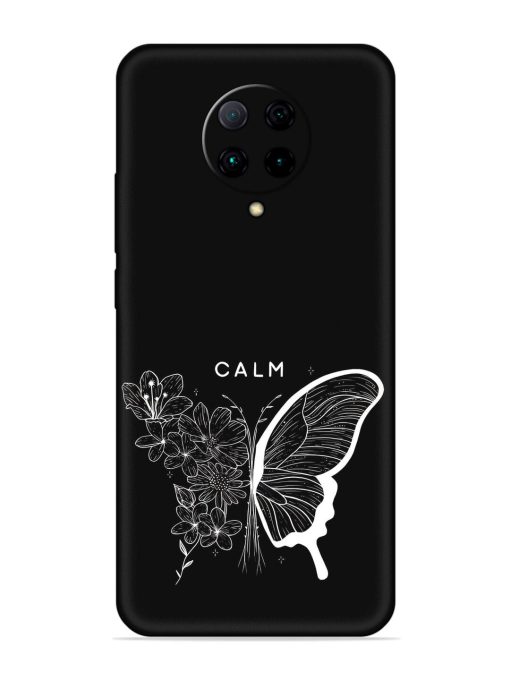 Calm Embossed Soft Silicone Case for Poco F2 Pro Zapvi