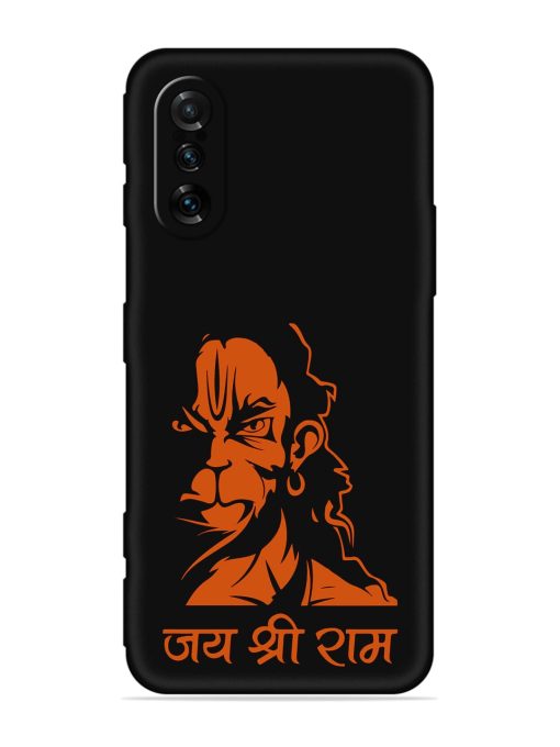 Angry Hanuman Embossed Soft Silicone Case for Poco F3 Gt (5G) Zapvi