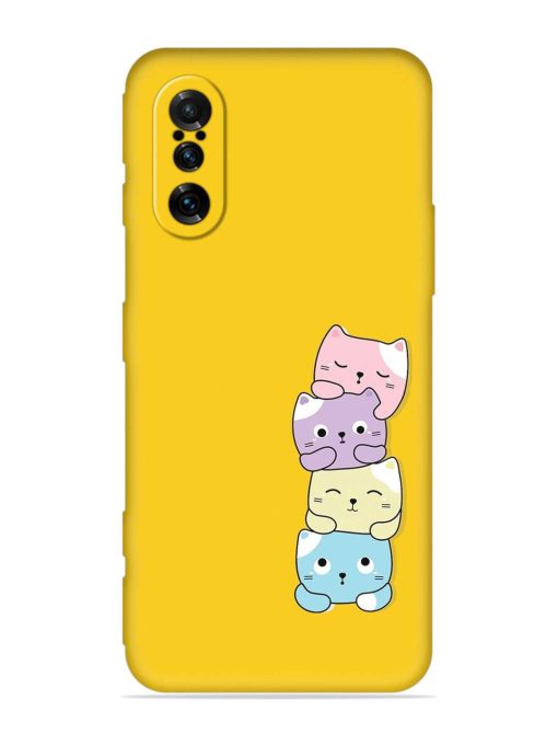 Cartoon Anime Embossed Soft Silicone Case for Poco F3 Gt (5G) Zapvi