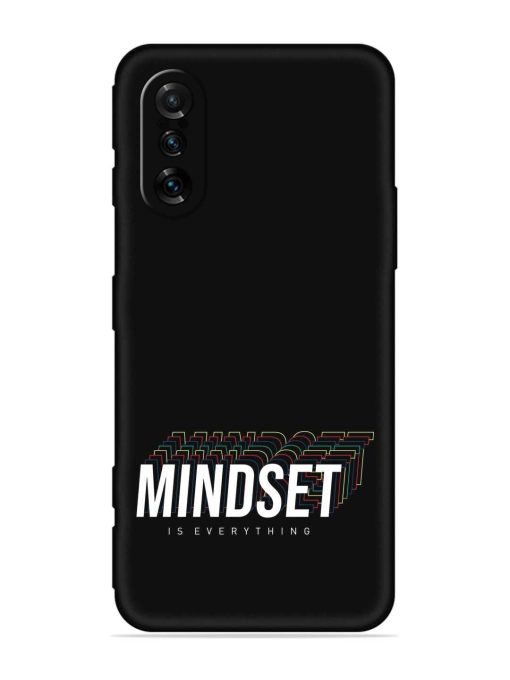 Mindset Everything Slogan Embossed Soft Silicone Case for Poco F3 Gt (5G) Zapvi