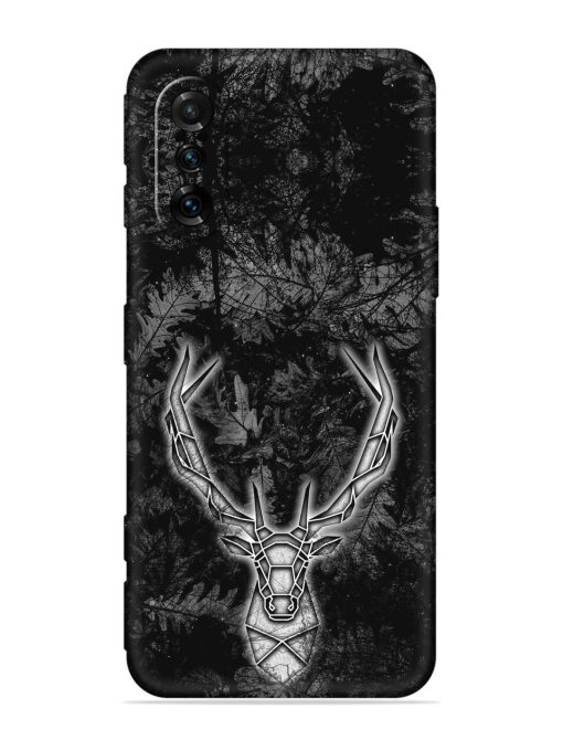 Ancient Deer Embossed Soft Silicone Case for Poco F3 Gt (5G) Zapvi