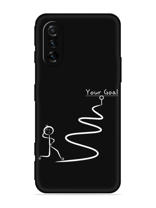 Your Goal Embossed Soft Silicone Case for Poco F3 Gt (5G) Zapvi