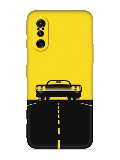 Classic Car Embossed Soft Silicone Case for Poco F3 Gt (5G) Zapvi