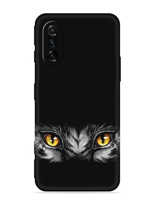 Scary Eye Embossed Soft Silicone Case for Poco F3 Gt (5G) Zapvi