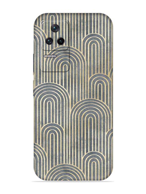 Art Deco Style Embossed Soft Silicone Case for Poco F4 (5G) Zapvi