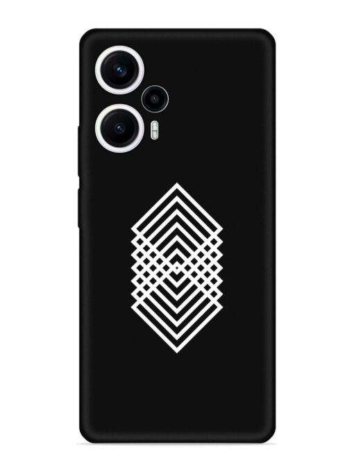 Faay Art Embossed Soft Silicone Case for Poco F5 (5G)