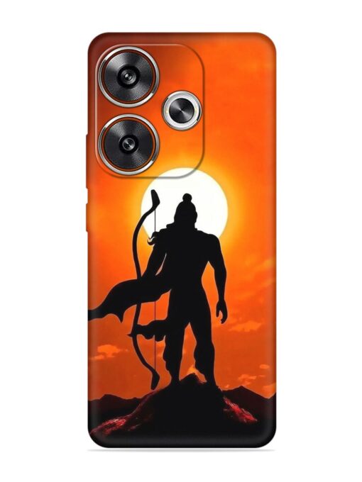 Shree Ram Embossed Soft Silicone Case for Poco F6 (5G) Zapvi