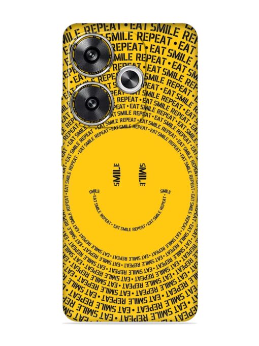 Smiley Embossed Soft Silicone Case for Poco F6 (5G) Zapvi